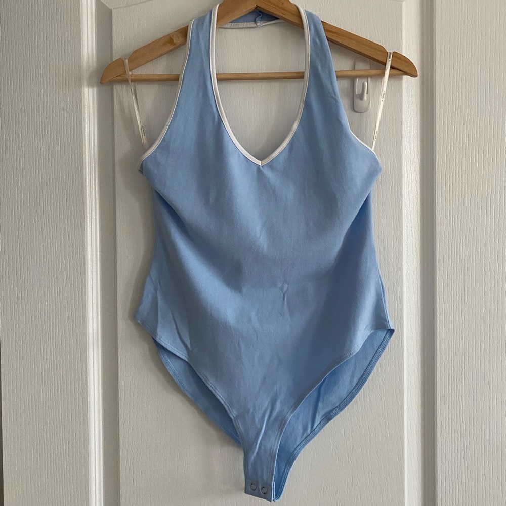 3/$25 Forever 21 light blue bodysuit